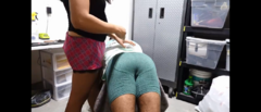 More Garage Spanking